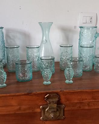 Servizio di bicchieri design 1970