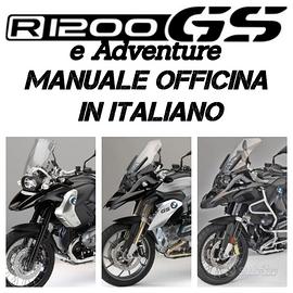 Manuale Officina BMW R 1200 GS e Adv. 2004 al 2018