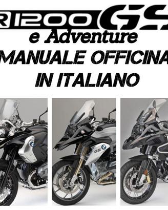 Manuale Officina BMW R 1200 GS e Adv. 2004 al 2018