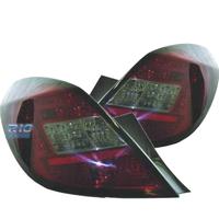 FANALI OPEL CORSA D 5P 06-14 LED ROSSO SCURO