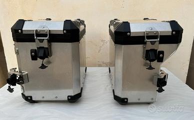 Valigie laterali moto bmw f 800 gs originali