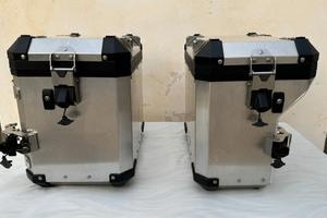 Valigie laterali moto bmw f 800 gs originali