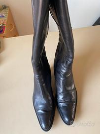 Stivali donna pelle n.35