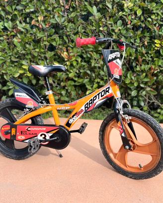 Bicicletta dino bike Raptor