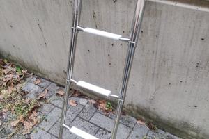 Scaletta telescopica pieghevole