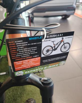 Ebike Whistle B-Rush A 8.1