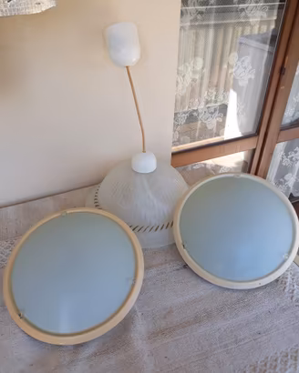 1 lampadario + 2 applique
