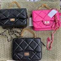 Borse trapuntate eleganti – con catena dorata ❤️🔥