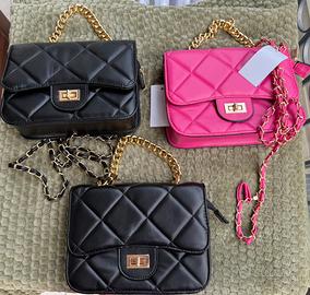 Borse trapuntate eleganti – con catena dorata ❤️🔥