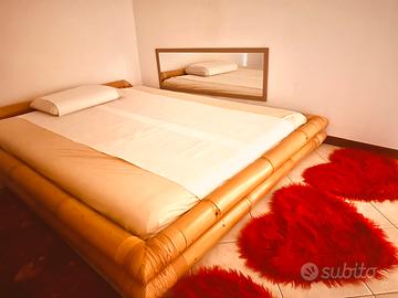 2 futon matrimoniali  di bambu