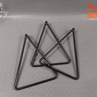 Triangolo supporto cavalletto moto per perno da 25