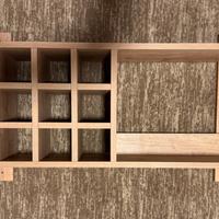 Porta bottiglie vino legno