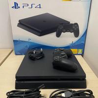 PS4 Slim 500GB – Completa e Imballata