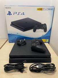 PS4 Slim 500GB – Completa e Imballata