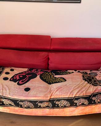 Divano 3 posti + pouf