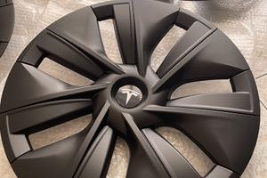 4 copri cerchi Gemini neri - Tesla Model Y 19"