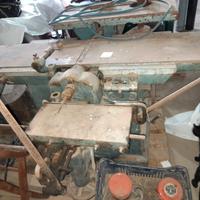 combinata toupie 380v, piano 35cm, funzionante