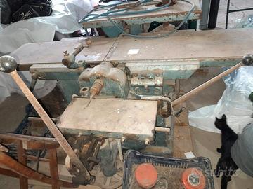 combinata toupie 380v, piano 35cm, funzionante