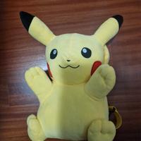 Zaino Peluche Pikachu Bambini