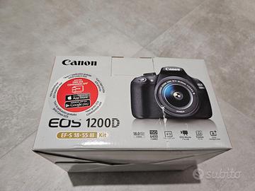 CANON EOS 1200D COME NUOVA MACCHINA FOTOGRAFICA