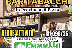 BAR TABACCHI mq 84, in provincia di Pavia
