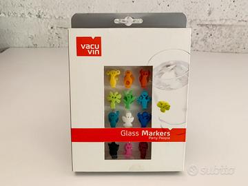 12 Segna Bicchieri Vacu Vin [NUOVI]