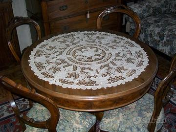 Torinese d'epoca - Tavolo '800 + 4 sedie