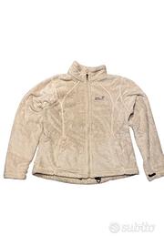 Felpa di pile con zip Jack Wolfskin donna taglia L