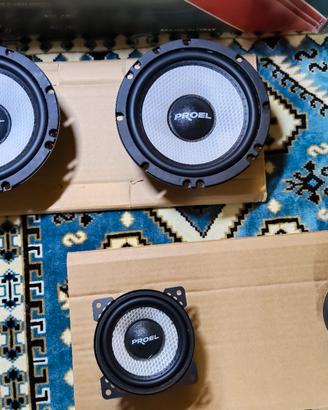 Medi e Woofer Proel w165 w100