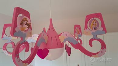 Lampadario principesse Disney