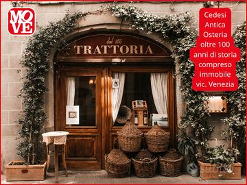 "Vendita a riscatto osteria con 100 anni di storia