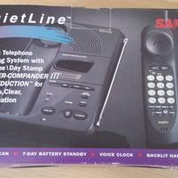 Telefono Vintage Sanyo CLA-160 segreteria cassetta