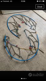 Catene neve ducato camper lungh 180 usate 1 volta