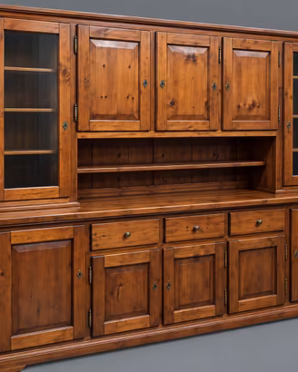credenza in legno di pino 