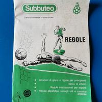 Libretto Regole Subbuteo