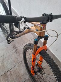 MTB Giant XTC in carbonio montata top