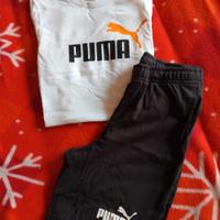 completo Puma nuovo da 8 a 16anni 