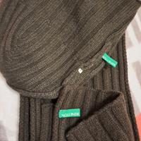 sciarpa cappello benetton