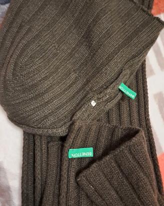sciarpa cappello benetton
