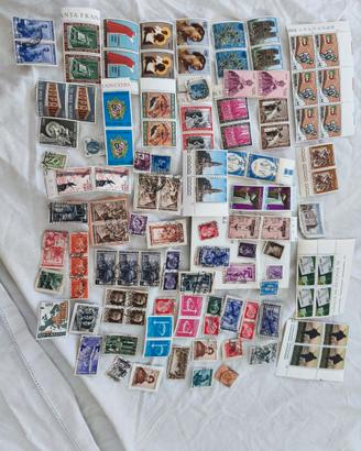 Lotto francobolli e buste Smom