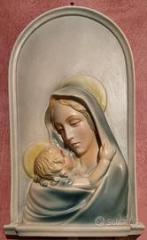 Madonna con Bambino ceramica