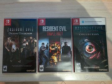 Resident Evil 4, Zero e Revelations Nintendo Switc