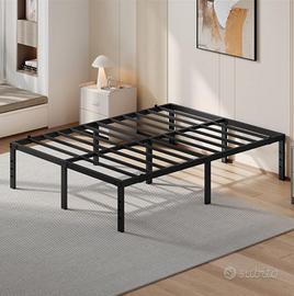 Struttura Letto Matrimoniale metallo 140 x 200 cm