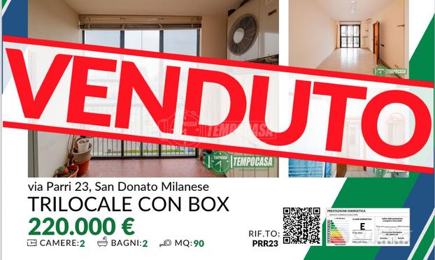 TRILOCALE CON BOX - VIA PARRI 23, SAN DONATO MILAN