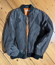 Bomber grigio petrolio H&M. 11-12 anni