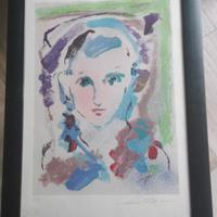 Serigrafia ernesto treccani a 22 colori