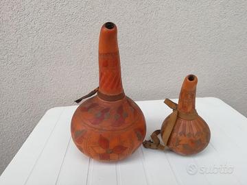 Zucche calabash decorate