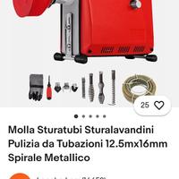 molla sturatubi e sturalavandini