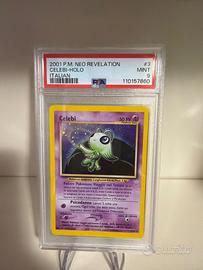 Pokémon Celebi Holo Neo Revelation PSA 9 ITA