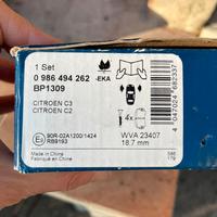 Pastiglie freno Bosch per Citroen C2 e C3